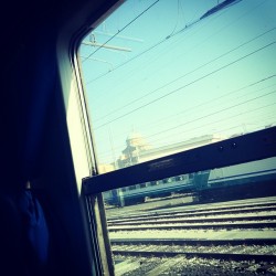 Trenitalia  (Scattata con Instagram presso comunità rumena del Piazzale Ovest @ Bologna Centrale)
