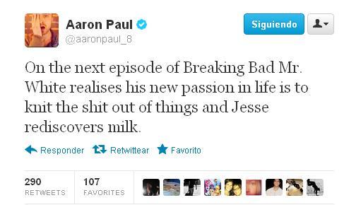 magicalmistery:
That moment when the best preview of the new episode of BrBa is the tweet of Aaron.
