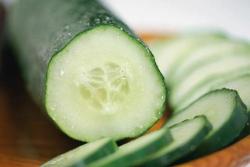  1. Cucumbers contain most of the vitamins