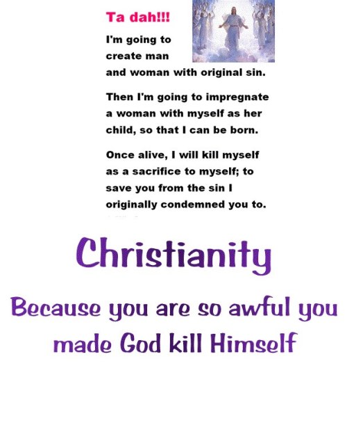 atheist-overdose:  Christianityfollow for porn pictures