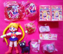 sailormooncollectibles:  a bunch of new items I got from Japan last week!