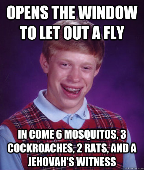 Bad luck brian meme