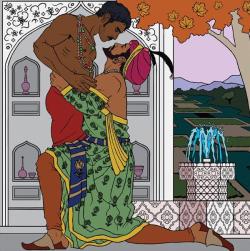 indophilia:  Mahmud of Ghazni and Malik Ayaz. Mahmud of Ghazni founded the Ghaznavid Empire and ruled as a sultan. He fell in love with Malik Ayaz, a Turkish slave, and their relationship became the epitome of idealized love in Islamic legend and Sufi