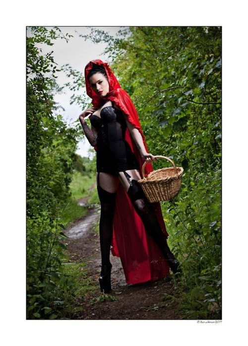 I&rsquo;m the wolf who is gonna eat this red riding hood; then see how she rides.