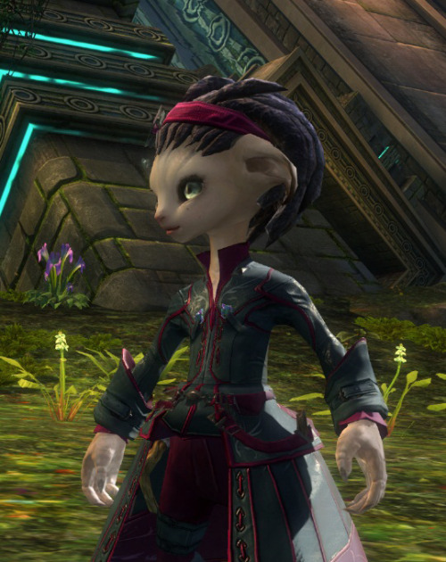 I&rsquo;m playing Guild Wars 2 a bit. This is my character, Floopia. She says hi.