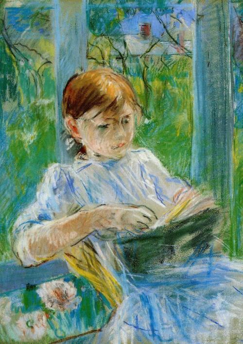 Portrait of the Artist&rsquo;s Daughter, Julie Manet, at Gorey (1886). Berthe Morisot (Fren