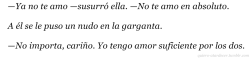 nadavaadetenernos:  stand-agains-the-liars:  iamsafeinsidemyhead:  holasoyundinosaudio:  holasoylanegra:  ohhhhhhhhhhhhhhhhhhhhhhhhh la cago lo ultimo  Pero el amor se acaba tarde o temprano.  Me llegó..  *00000* besar a un ángel &lt;3 &lt;3 &lt;3 novela