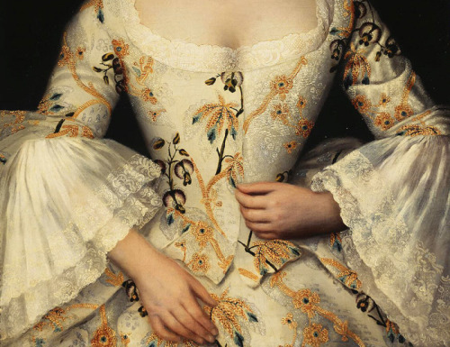 jaded-mandarin:Portrait of S.S. Yakovleva (detail).