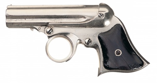 Remington Elliot Pepperbox PistolProduced between 1861 and 1862, the .22 rimfire Remington Elliot wa