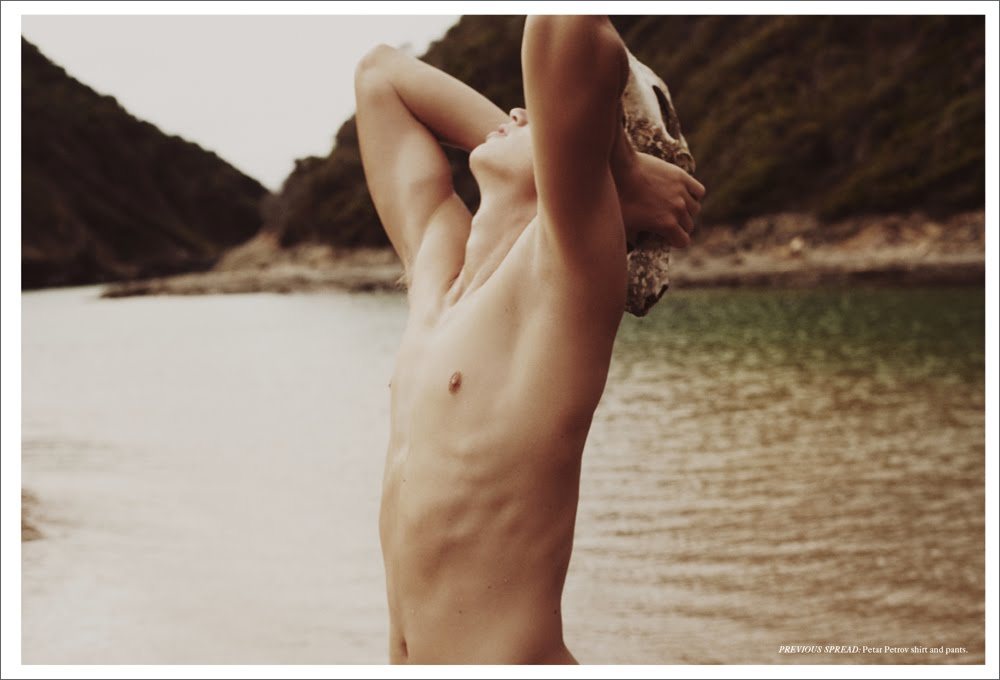 Model Niklas Garrn in &ldquo;Big Sky&rdquo; by Misha Taylor