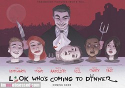 perfectdanielradcliffe:  perfectdanielradcliffe-blog: Look Who’s Coming for Dinner For all you film fanatics out there, boy do I have some news for you! Though the sequels to The Avengers and The Hunger Games will surely top “must-see” movie