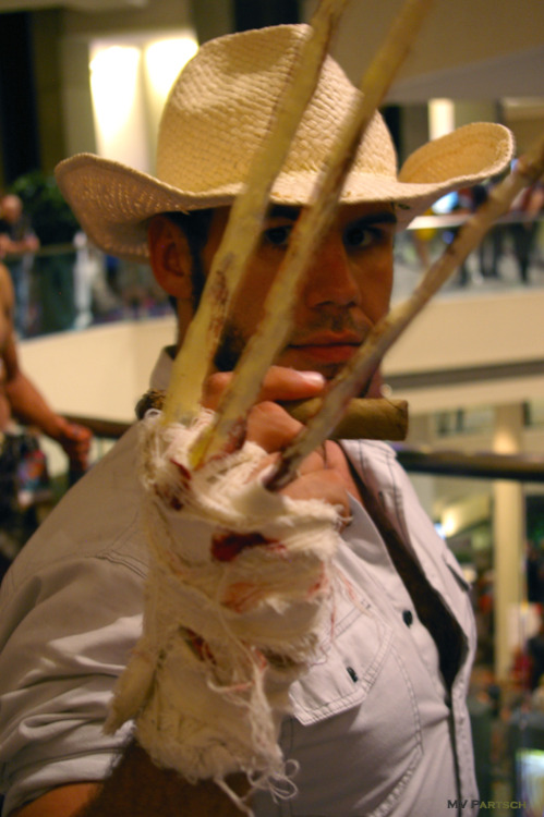 Logan.
Dragon*Con. Atlanta. 2011. Marriott Marquis: Atrium Level Lobby Railing.