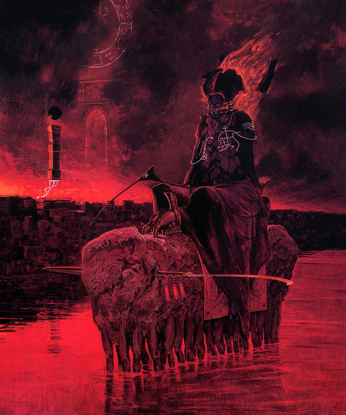 youroboros:  Wayne Barlowe, Hell. 