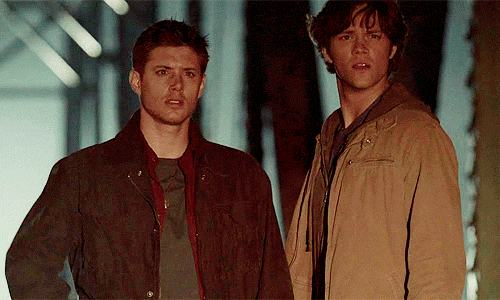 cookiegirl226:  ihaveahugedirk:  sodigress:  mishethequiche:  alwaysacatch:  Supernatural | 1.01 Pilot  THEY’RE BABIES OMG  YOU’RE SO TINY    Sam still thinks he’s gonna get back on Monday 