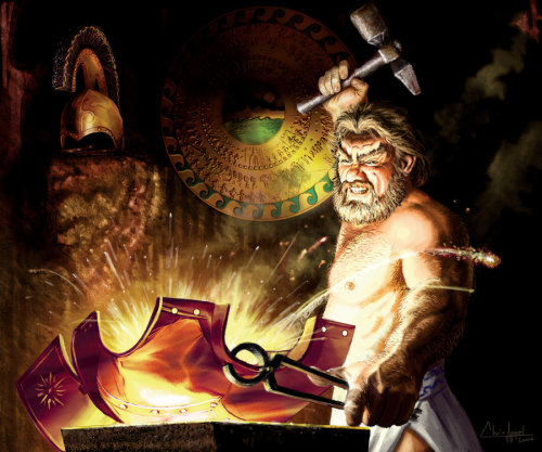 worldofmythology: Hephaestus - The Greek God of Smithing