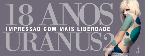 “ 18 Anos Uranus2 Comunicação - Impressão com Mais Liberdade
”
Referência em qualidade e inovação tecnológica no Nordeste, a Uranus2 Comunicação, empresa líder de mercado na Bahia nos segmentos: Gráfica, Comunicação e Mídia exterior, está completando...