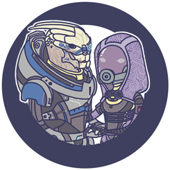 toy-panda:  So I made stickers. Yes, that is Javik/airlock and no, I don’t regret anything. 