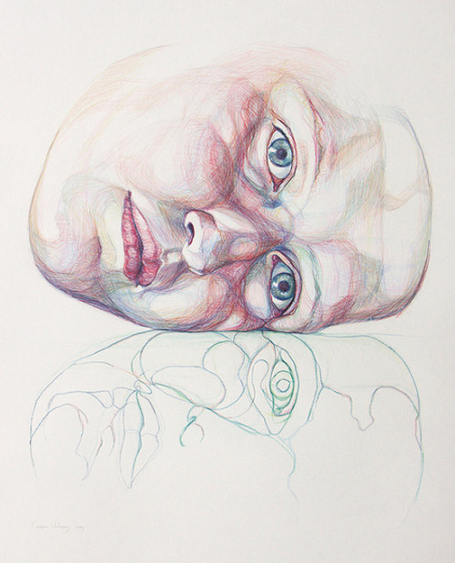 devidsketchbook: AMBIGUITY Artist Casper Verborg - I am fascinated by the ambiguity of expressions a