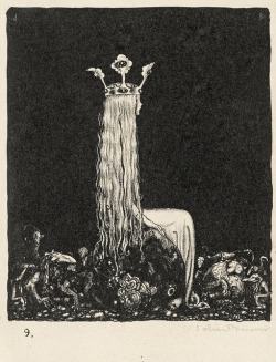 venusmilk:  John Bauer - Lithograph 2 (1915)