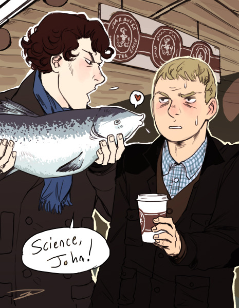 reapersun:some postcard designs for a Seattle Sherlock convention! it’s being organized by the-mamis