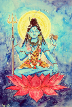 solcreative:  Destruction, Shiva by Annelie