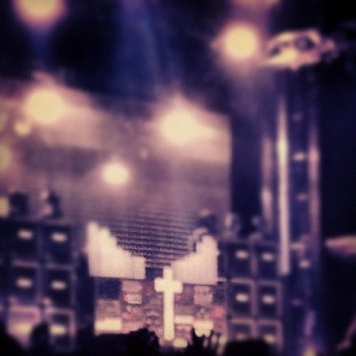 Closing reading#readingfestival2012 #justice #justicelive #finito (Taken with Instagram)