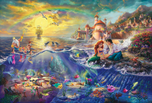 fayestardust:gelonoel:Disney Dreams Collection by Thomas Kinkadeasdfghjkl;’