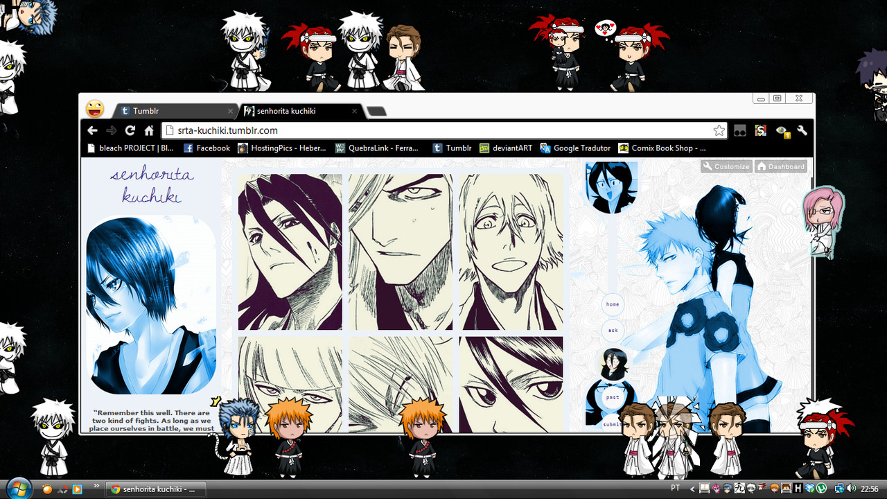 Only In My Dreams — srta-kuchiki: Bleach Shimejis! Abarai Renji