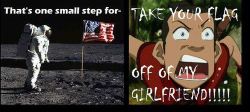 avatar-parallels:  fyeah-team-avatar:  Crying. (X)  Sokka was on top of the moon first.  
