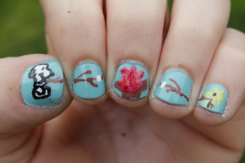 7. "Cute Camping Nails" - wide 7
