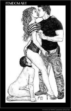 Cuckold Humiliation Drawing