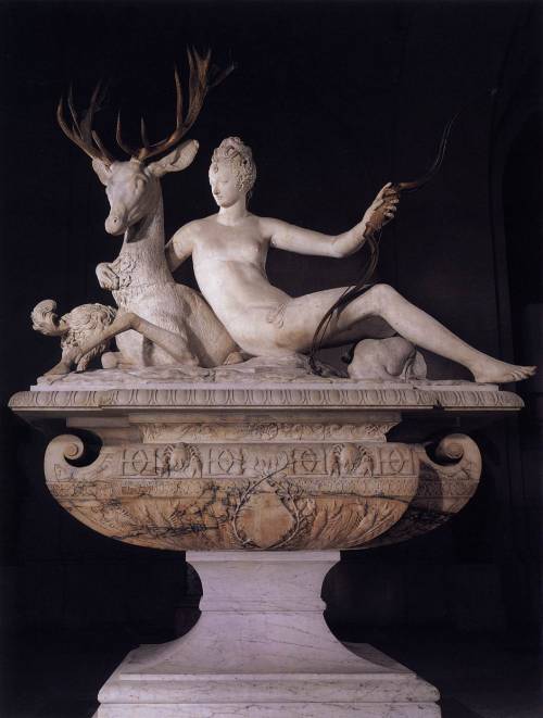 oldroze: Master of the Fontainebleau School, The Diana of Anet 1550 - 1554, Musée du Louvre, 