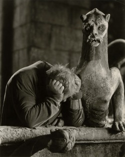 firsttimeuser:  William Dieterle. Charles Laughton in The Hunchback of Notre Dame, 1939 via