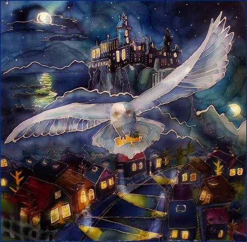 phoenixtower:  Potter’s Owl by ~kakao-bean 