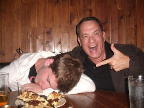 thedailywhat:  Tom Hanks FTW of the Day: “My friend met Tom Hanks, stole his glasses