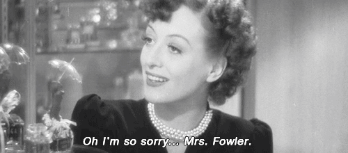 tracylord: alexdrakes: “It will be out tomorrow, Mrs. Prowler.”  The Women (1939)