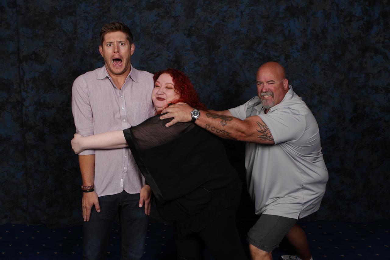 mostly-jensen:  brethrenbeforewenchesspn:  I met Clif, the boys’ bodyguard, last