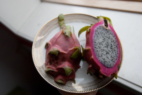 Snacks!(Dragonfruit, Passionfruit &amp; Orange juice/Grapefruit juice)