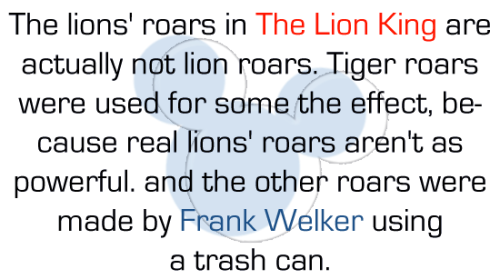 kelila: 221cbakerstreet: lion roars are not as powerful as some guy named frank with a trash can So 