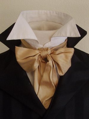 dandyism22: somethingwittythiswaycomes:ballerina67:A 19th Century Gentleman’s Jabot Photo of a vampi