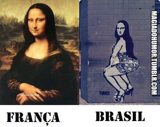 magiadohumor:  França X Brasil 