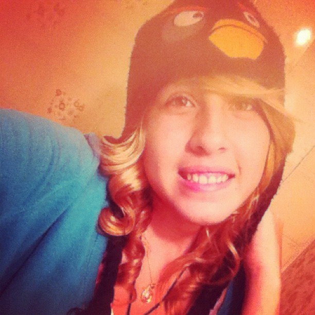 - #smile #angrybirds #now #sick #but #still #happy #yo #linda #blonde #me #hair #risos