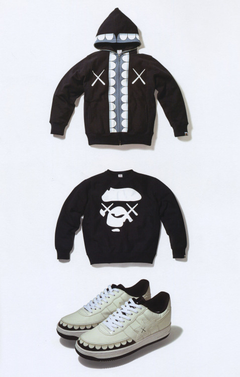 organization:BAPE x Kaws f/w 2005; s/s 2005; s/s 2005 A Bathing Ape by Nigo