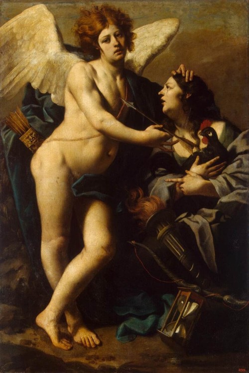 thisblueboy:Luca Ferrari, Allegory of Jealousy, 1640’s