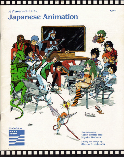 oldtypenewtype: Second edition print of A Viewer’s Guide to Japanese Animation. This guide was