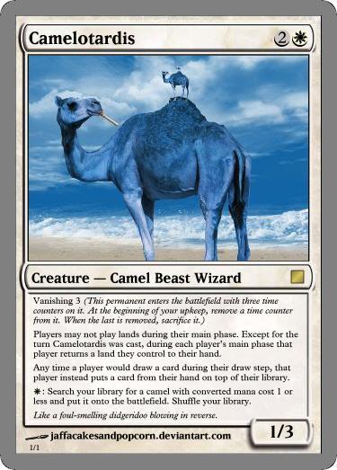 Camels and bad puns fuck yeah