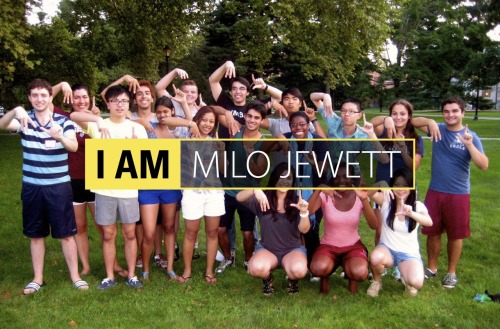 sizzlinglemonade:I AM MILO JEWETT.-me and my house team from Milo Jewett House at Vassar College.*no