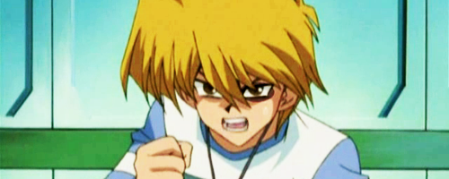 kaiba-cave:Let’s appreciate the fact that in the next scene, Joey has a black eye.