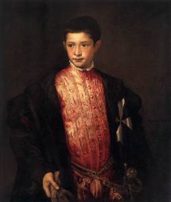 thisblueboy:  Titian, Ranuccio Farnese, 1542,