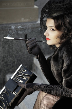 awasteofhertime:  After I light her cigarette, she has no further use for me. 